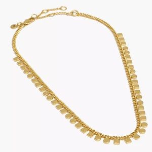 Madewell Mini Geochain Choker Necklace